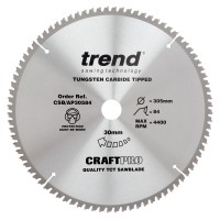 Trend CSB/AP30584 Craft Blade Tcp 305mm X 84t X 30mm £56.80
